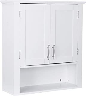 Amazon.com: bathroom wall cabinet Hanging Bathroom Cabinet, Slim Shaker Cabinet, Bathroom Shelf Cabinet, Wooden Bathroom Storage, Above Toilet, Bathroom Wall Cabinet, Wall Mounted Bathroom Storage, Bathroom Wood, Wall Mounted Bathroom Cabinets