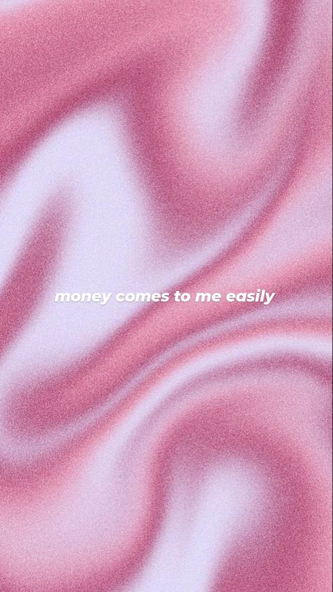 Pink Manifestation Aesthetic Wallpaper, Pink Wallpaper Money, Pink Money Wallpaper, Pink Manifestation Aesthetic, Spiritual Positivity, 2025 Manifestation, Pink Affirmations, Pink Aura Wallpaper, Manifesting Motivation