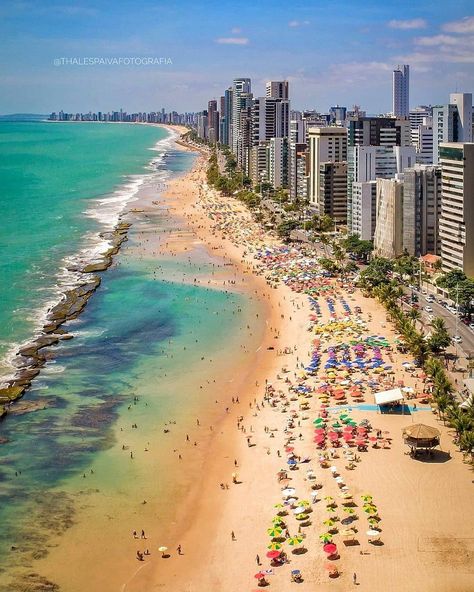 Brazil Beach Aesthetic, Brazil City, Brazil Photography, Brazil Cities, Brazil Aesthetic, Brazil Beach, Brazil Beaches, Learn Brazilian Portuguese, Brazil Culture