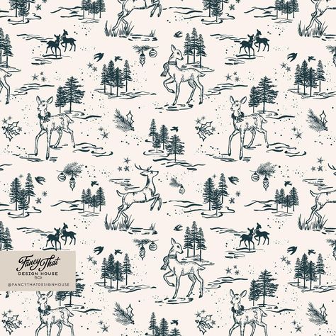 Oh deer! It’s one of the prints in my newest collection, Old World Yuletide…on preorder now! Christmas Toile, Oh Deer, Winter Wonder, Time Of The Year, Wonderful Time, Old World, Deer, Wonder, Funny