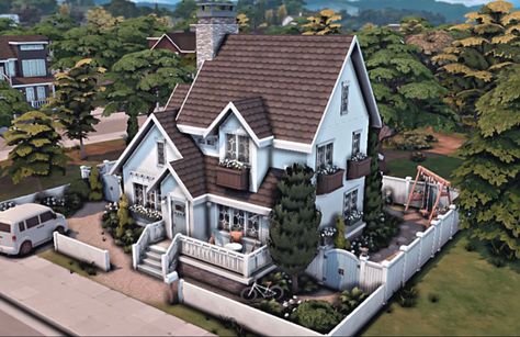 The Sims 4 Growing Together, Sims 4 Growing Together, House Sims 4, Minecraft Things, Sims Houses, Sims Builds, Growing Together, Sims 4 House Plans, Sims 4 House Building