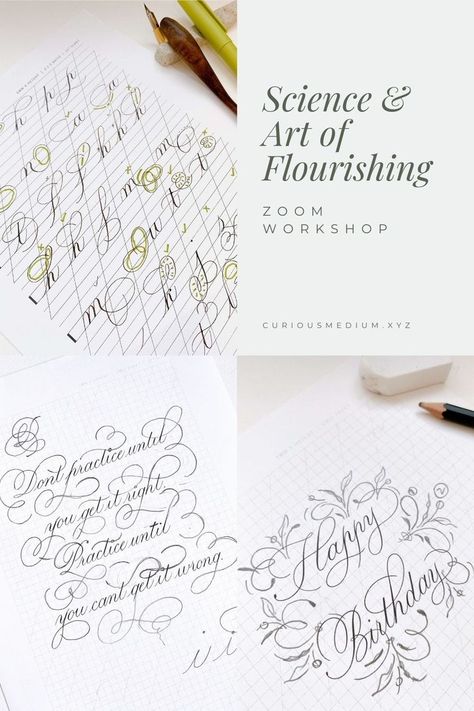 Calligraphy Flourishing, Basic Calligraphy, Long Text, Calligraphy Types, Copperplate Calligraphy, Type Inspiration, Brush Pen Calligraphy, Learn Calligraphy, Like Quotes