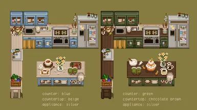 Stardew Valley Mods, Stardew Farms, Mod Kitchen, Stardew Valley Layout, Stardew Valley Tips, Stardew Valley Farms, Farm Layout, Animal Crossing Guide, Kitty Games