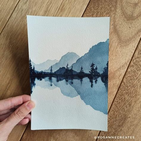 Value Study, Learn Watercolor Painting, Watercolor Art Landscape, Watercolor Paintings Nature, Watercolor Landscapes, Step By Step Watercolor, Watercolor Beginner, Learn Watercolor, Watercolor Paintings For Beginners