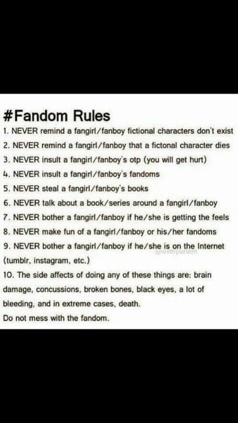 We should promise to obey this rule... These are extremely significant Chuck Palahniuk Quotes, Nerd Girl Problems, Chuck Palahniuk, Fangirl Problems, Fandoms Unite, Fandom Memes, Nerd Girl, Book Memes, Geek Culture