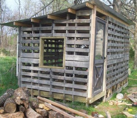 Pallet Coop, Pallet Chicken Coop, Reban Ayam, Chicken Coop Kit, Chicken Coop Blueprints, Cheap Chicken Coops, Chicken Coop Pallets, Easy Chicken Coop, Portable Chicken Coop