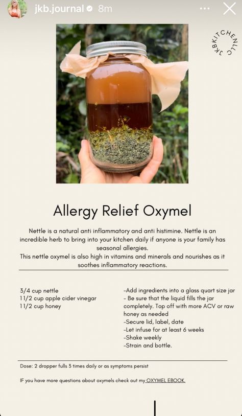 Allergy Tincture Recipe, Herbs For Allergy Relief, Allergy Tincture, Diy Allergy Relief, Herbal Apothecary Recipes, Homestead Apothecary, Tincture Recipes, Herbalist Recipes, Medicinal Herbs Remedies