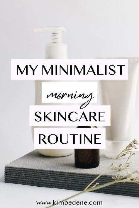 I love a good skincare routine – not only does it make my skin look better, but I also feel pampered and on top of my life. But what I really don’t like is navigating through all the different steps (they keep adding them!!). That's why I want to share my simple minimalist 4-step morning skincare routine to inspire you to simplify yours as well #skincareroutine #minimalism #minimalistskincare Morning Skin Routine, A Good Skincare Routine, Good Skincare Routine, Minimal Beauty, Good Skincare, Minimalist Skincare, Morning Skincare Routine, Minimalist Makeup, Beauty And Skincare