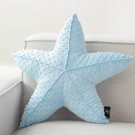 Starfish Pillow, Ocean Pillows, Beach Room Decor, Surf Room, Beachy Room, Kids Throw Pillows, Coastal Room, Beach Room, Well Decor