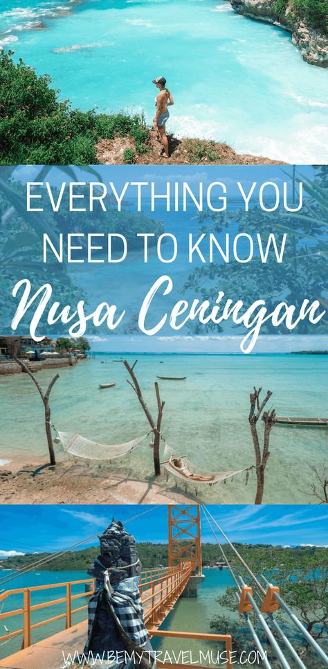 Nusa Ceningan: Everything You Need to Know Vacation Home Ideas, Bali Backpacking, Nusa Ceningan, Bali Vacation, Solo Travel Tips, Bali Island, Travel Safety, My Travel, Island Travel