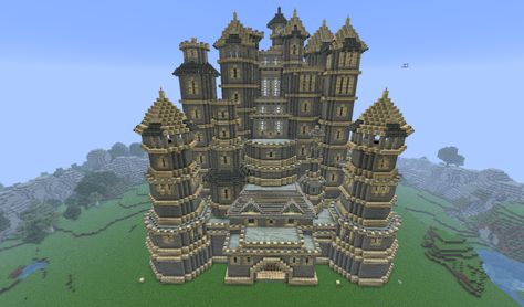 Minecraft Megabuilds, Minecraft Kale, Minecraft Palace, Minecraft Farms, Castle Quotes, Minecraft Building Blueprints, Minecraft House Plans, All Minecraft, Minecraft Castle