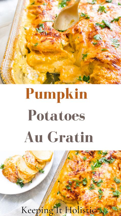 Pumpkin And Potato Recipes, Pumpkin Side Dishes, Pumpkin Gratin, Comte Cheese, Fall Meal, Thanksgiving Side Dish, Gluten Free Potatoes, Potatoes Au Gratin, Spiralizer Recipes