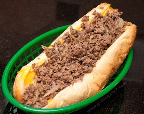 Authentic Philly Cheese Steak Recipe Original Philly Cheese Steak Recipe, Authentic Philly Cheese Steak Recipe, Cheese Steak Sandwich Recipe, Philly Cheese Steak Sandwich, Philly Cheesesteaks, Steak Sandwich Recipes, Philly Cheese Steak Recipe, Philly Steak, Cheesesteak Recipe