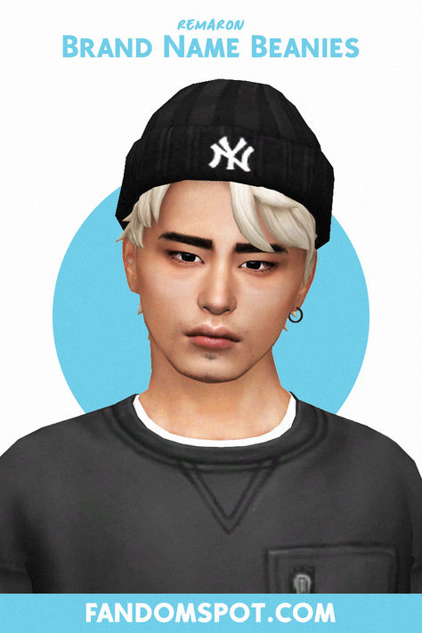 # 4 in our list of custom CC for The Sims 4 Sims 4 Cc Snapback Hat, Sims 4 Mens Accessories, Sims 4 Cc Male Beanie, Sims 4 Cc Male Hats, Sims 4 Male Hat Cc, Sims 4 Male Hats, Sims 4 Beanie Cc, Sims 4 Male Accessories, Sims 4 Cc Beanie