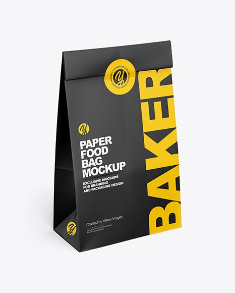 Paper Food Bag Mockup Packing Design Creative, Food Bag Design, Food Packaging Ideas, Food Package Design, Packaging Design Creative, Paper Food Packaging, Paper Bag Packaging, Burger Packaging, Paper Bag Mockup