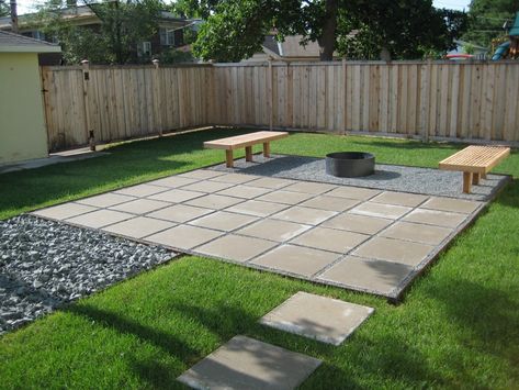 Design Per Patio, Easy Patio, Pavers Backyard, Diy Backyard Patio, Patio Pavers Design, Concrete Patios, Cheap Patio, Garden Paving, Budget Patio