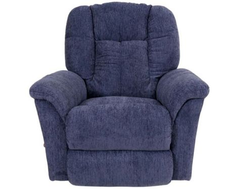 Comfort and style combine with this La-Z-Boy Jasper Navy Rocker Recliner. This inviting piece features plush cushioning, pillow arms, supportive chaise seating, relaxed styling and smooth rocking and reclining mechanisms, making it a must-have for unwinding, entertaining and more. The vibrant blue upholstery will add a pop of color to any casual palette. Location: 11E Lazy Boy Recliner, French Country Interiors, Lazy Boy, La Z Boy, Rocker Recliners, Boy Blue, Vibrant Blue, Light Blue Color, Nebraska Furniture Mart