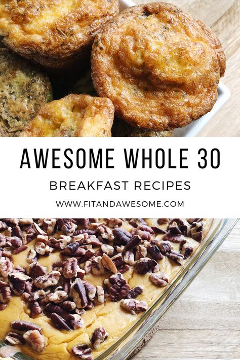 Whole 30 Breakfast Recipes, Whole 30 Dessert, Healthy Breakfast Bowl, Whole 30 Snacks, Whole 30 Meal Plan, Whole 30 Breakfast, Whole 30 Diet, Recipe 30, Paleo Whole 30