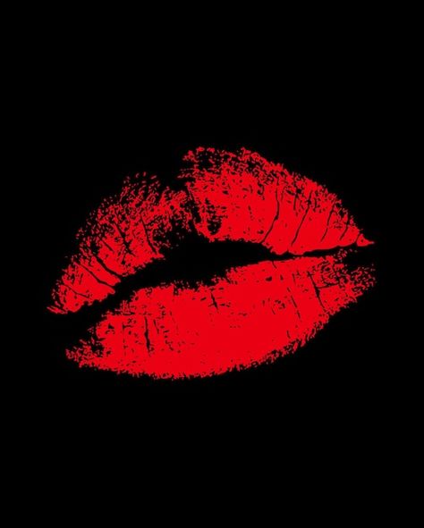 Kiss Mark Black Background, Red Kiss Aesthetic, Lips Black Background, Red Lipstick Kisses, Kiss Mark, Lips Black, Zero Wallpaper, Kiss Lips, Backgrounds Iphone