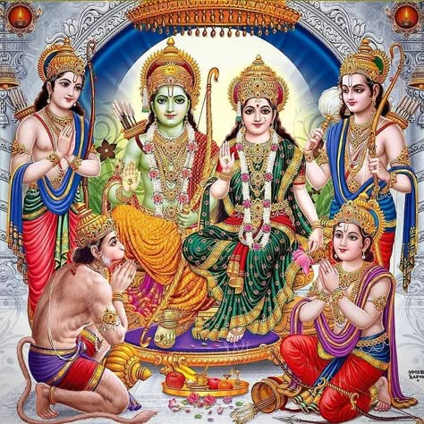 30  Never Seen Before Lord Ram Images In HD - Vedic Sources Lord Vishnu Images, Vishnu Images, Sri Ram Image, Ram Images Hd, Ram Sita Image, Anjaneya Swamy, Ram Navami Images, Ram Images, Lord Ram Image