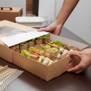 Catering Box, Catering Van, Catering Trays, Concession Food, Family Style Meals, Sheet Cake Pan, Snack Jars, Catering Food, 10 Count