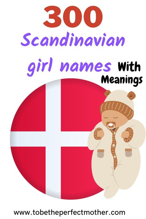 300 beautiful Scandinavian girl names with meanings Nordic Girl Names, Norwegian Names, Norwegian Baby Names, Unique Female Names, Scandinavian Baby Names, Swedish Alphabet, Korean Girls Names, Swedish Names, Norwegian Girl