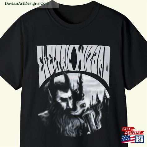 Electric Wizard T-Shirt Dopethrone Classic Hoodie Check more at https://devianartdesigns.com/product/electric-wizard-t-shirt-dopethrone-classic-hoodie/ Electric Wizard, Wizard, Electricity, Sweatshirts, T Shirt