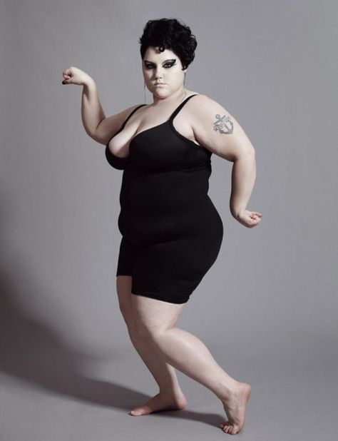 Beth Ditto Beth Ditto Fashion, Numero Magazine, Beth Ditto, Great Women, Hall Of Fame, Good Times, Little Black Dress, Slip Dress, Magazine