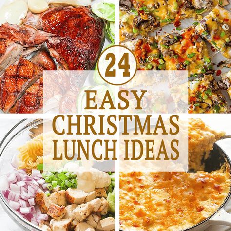 24 Easy Christmas Lunch Ideas - Immaculate Bites Easy Christmas Lunch Ideas, Christmas Lunch Easy, Christmas Lunch Ideas, Christmas Lunch Recipes, Christmas Lunch Menu, Ham Hocks And Beans, Christmas Day Lunch, Holiday Luncheon, Luncheon Menu