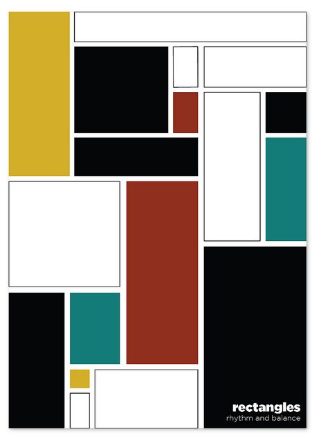 composition of rectangles | Flickr - Photo Sharing! Rectangle Composition Design, Rectangle Composition, Elements Of Design Shape, Composition Examples, Composition Pattern, Book Layouts, Composition Drawing, Face Accessories, Design Basics