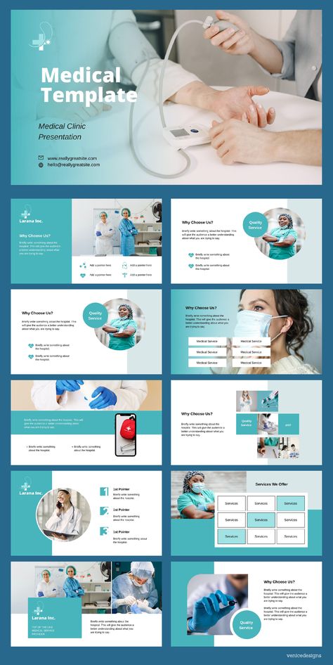 Informative and Engaging Medical PowerPoint Presentation Nursing Presentation Ideas, Medical Information Template, Medical Presentation Design Powerpoint, Powerpoint Medical Presentation, Health Presentation Design, Medical Background Design Templates, Medical Presentation Design, Medical Graphic Design, Healthcare Presentation