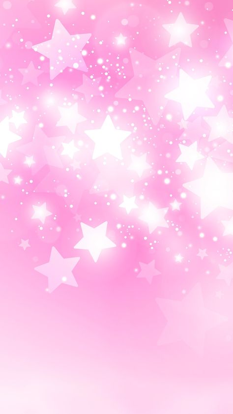 Pink Star｜Wallpaper Theme +HOME(PlusHome) Pink Aesthetic Y2k Wallpaper, Cute Core Wallpaper Pink, Pink Glittery Wallpaper, Light Pink Y2k Wallpaper, Cute Core Background, Pink Gfx Background, Y2k Background Pink, Pink Stars Aesthetic, Pink Star Aesthetic