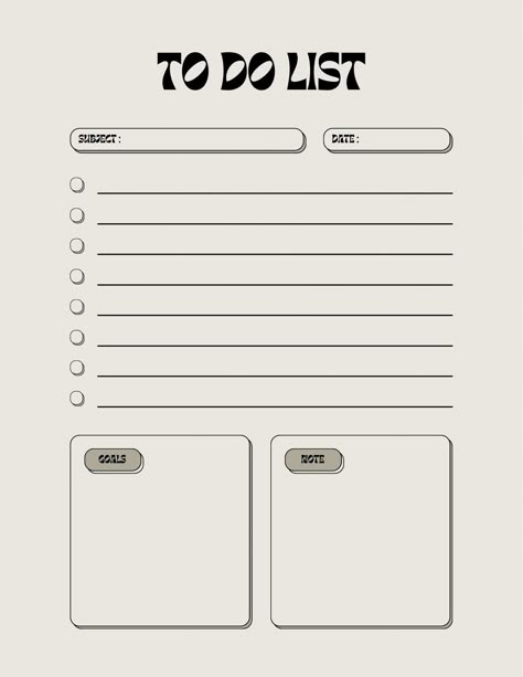 To Do Template Aesthetic, Task List Aesthetic, To Do List Aesthetic Study, To Do List Template Aesthetic, Todo List Ideas, Todo List Aesthetic, To Do List Layout, To Do List Minimalist, Ipad Calendar