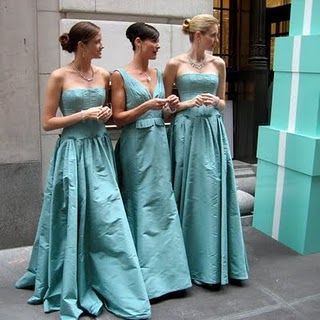 tiff blue so pretty Tiffany Bridesmaid Dresses, Tiffany Blue Bridesmaids, Brides Maid Dresses Blue, Tiffany Blue Bridesmaid Dresses, Tiffany Blue Wedding Theme, Mint Bridesmaid, Mint Bridesmaid Dresses, Tiffany Blue Wedding, Tiffany Wedding