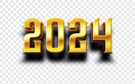 2024 Text PNG 2024 Png Background, Text Png For Editing, 2024 Text, New Png, Happy Birthday Logo, Free Photoshop Text, Photoshop Shortcut, 2024 Logo, Birthday Logo