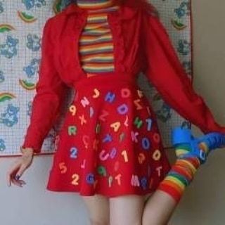 Clowncore Outfit, Kid Core Outfits, Kidcore Clothes, Kidcore Fashion, Kidcore Aesthetic, The Cardigans, Photographie Inspo, Kleidung Diy, Fashion Aesthetics