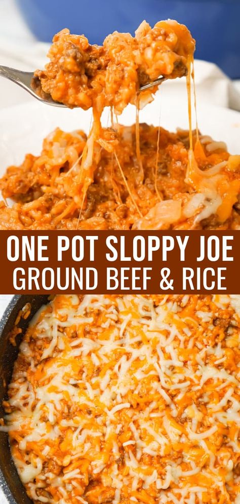 Easy Dinner With Ground Beef, Top Dinner Recipes, Ground Beef And Rice, Ground Beef Rice, Simple Family Meals, Fluffy Rice, Beef Casserole Recipes, Ground Beef Casserole, Dinner With Ground Beef