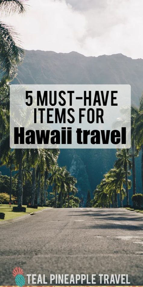 Hawaii Must Haves Travel, Hawaii Must Haves, Hawaii Tips, Best Hawaiian Island, Essential Travel Items, Hawaii Trip Planning, Hawaii Packing, Mind Hacks, Travel Hawaii