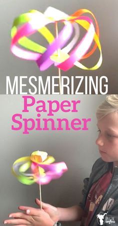 This mesmerizing paper spinner toy is a perfect activity for your kids that will leave them says WOW!! It is simple and easy to make with little help! Perfect activity while you are reading aloud to your kids or need a fun indoor activity! Camping Activites For Kids, Paper Spinners, Spinners Diy, Fun Indoor Activities, Stem Crafts, Spinner Toy, Art Activities For Kids, Camping Crafts, Easy Paper Crafts