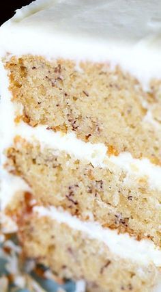 Carrot Zucchini Cake, Best Banana Cake Recipe, The Best Banana Cake, Zucchini Cake Recipe, Banana Nut Cake, Best Banana Cake, Banana Walnut Cake, Zucchini Cakes Recipe, Carrot Zucchini