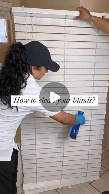 Vanesa Amaro on Instagram: "How do you clean your blinds? Have you ever deep cleaned them before?
•
#clean #viral #trending #blinds #windows #cleaning" Clean Mini Blinds Easy Way To, Cleaning Blinds Without Taking Them Down, How To Clean Faux Wood Blinds White, How To Clean Mini Blinds, Mini Blind Cleaning Hacks, How To Clean Venetian Blinds, Cleaning Mini Blinds Easy Way To, Cleaning Blinds Hack, How To Clean Mini Blinds Easy