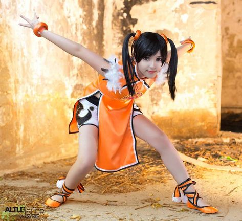 Tekken Cosplay, Tekken Girls, Cosplay Boy, Tekken 7, Cute Cosplay, Action Poses, Cosplay Ideas, Illustrations And Posters, Role Play