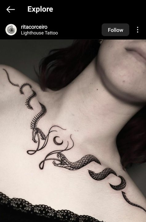 Full Hand Tattoo, Around Arm Tattoo, Cute Simple Tattoos, Wild Tattoo, C Tattoo, Snake Tattoo Design, Scary Tattoos, Collar Bone Tattoo, Arm Tattoos For Women