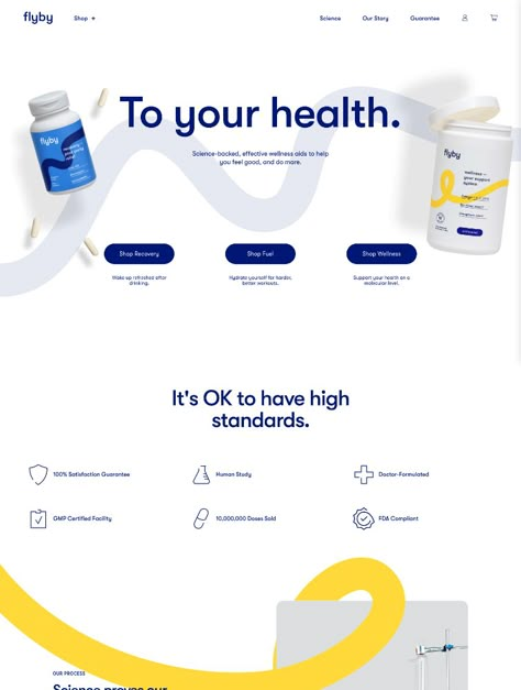 Supplement Landing Page Design, Health Landing Page Design, Wellness Landing Page, Landing Page Product Design, Vitamin Website Design, Minimal Landing Page Design, Product Introduction Design, Supplement Website Design, Product Landing Page Design