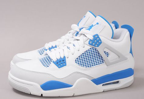 http://www.queens.cz/wear/32482/2/jordan-air-jordan-4-retro-white-military-blue-ntrl-grey/ Air Jordan 4 Military Blue, Blue Jordan 4’s, Jordan 4 Bleu, Jordan Retro 4 Outfits, Tenis Jordan Retro, Jordan 4 Blue, Retro Air Jordans, Blue And White Shoes, Nike Rosa