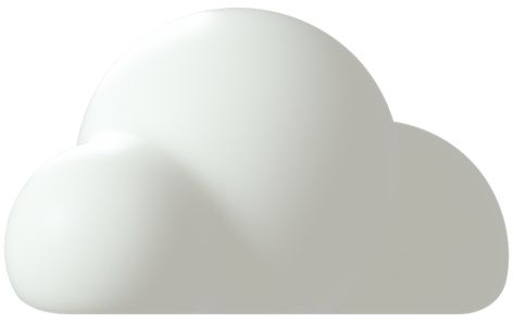 Cloud 3d Icon, Cloud Illustration Design, 3d Clouds, Bionic Design, Cloud Illustration, Modern Minimalist Bedroom, 3d Illustrations, 3d Icons, Cylinder Shape