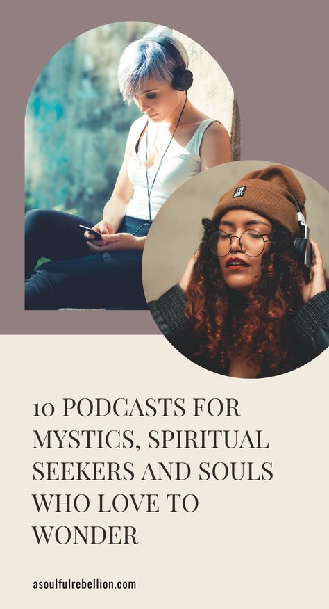 Witchy Podcasts Spotify, Spiritual Podcasts For Women, Spiritual Podcast Topics, Spiritual Youtubers, Spiritual Careers, Spiritual Apps, Spirituality Podcast, Spiritual Podcasts, Funny Podcasts