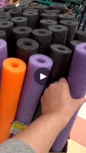 24K views · 19 reactions | Stick Dollar Tree pumpkins to a pool noodle... 👻 | DIY with Hometalk | DIY with Hometalk · Original audio Pool Noodle Diy, Hometalk Diy, Dollar Tree Pumpkins, Pool Noodle, Pool Noodles, Diy Pumpkin, Dollar Tree, Pumpkins, Noodles