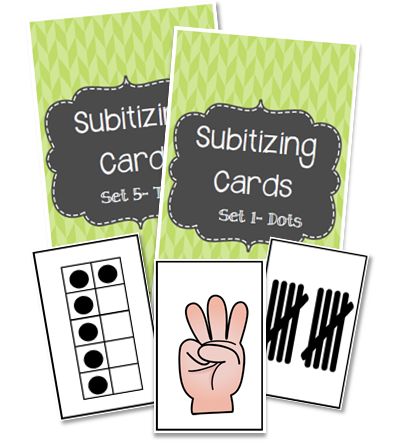 Subitizing Kindergarten, Subitizing Cards, Subitizing Activities, Daily 3 Math, Kindergarten Freebies, Prek Math, Math Number Sense, Math Intervention, Math Center Activities