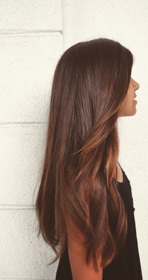 beautiful long brown hair #tomybsalon #lovemycolor  http://tomybsalon.com/best-hair-extensions-in-the-long-island-area/ Brunette Ombre, Stylish Hairstyles, Tumblr Hair, Ombré Hair, Long Brown Hair, Ombre Hair Color, Straight Human Hair, Stylish Hair, Clip In Hair Extensions